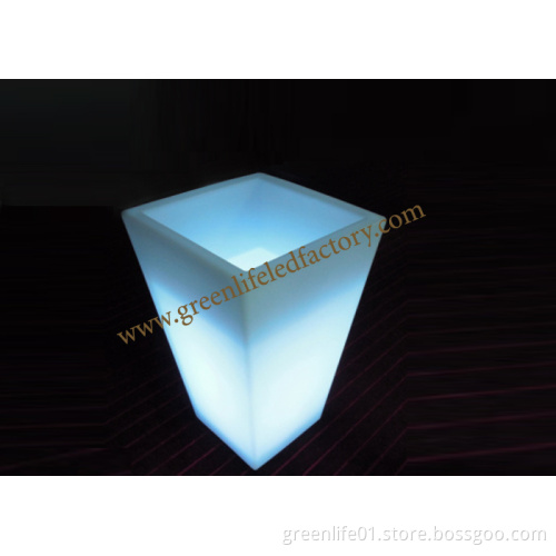 Illuminated LED Flower Pot-New, Nightclub Furniture, Ice Bucket (GL-FP-55)